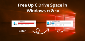 Free Up C Drive Space in Windows 11 & 10 [4 Methods]